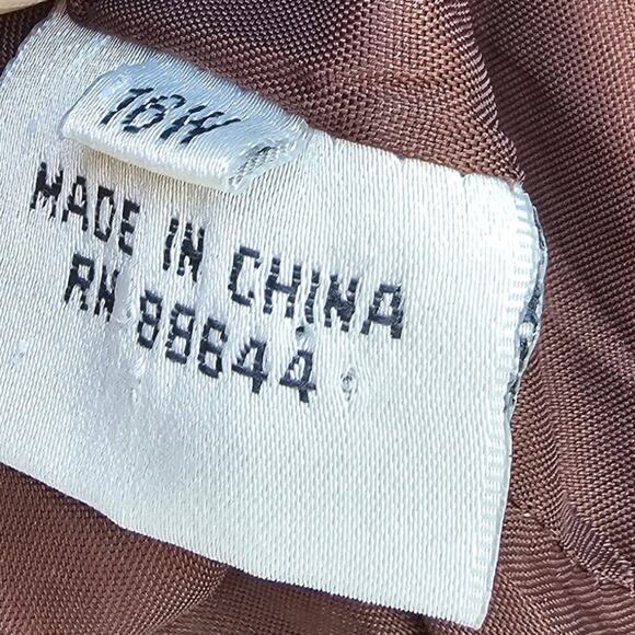 Emily Double Breasted Blazer Brown Size 16W - Picture 5 of 5